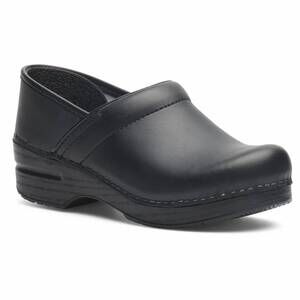 NEW DANSKO women's professional crome metallic clog in black